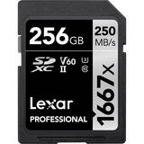 Lexar 256GB Professional 1667x SDXC UHS-II Memory Card
