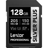 Lexar 128GB Silver Plus UHS-I SD Card