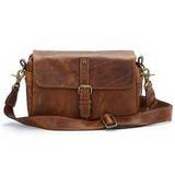 ONA Bowery Antique Cognac Small Leather Shoulder Bag