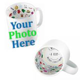 Personalised Christmas Photo Mug 11oz - Add your Photo or Text