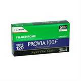 Fujifilm Provia 100F 120 Colour Slide Roll Film Pack of 5