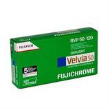 Fujifilm Velvia 50 120 Colour Slide Roll Film Pack of 5