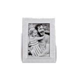 Sifcon Textured Silver 6x4 Photo Frame