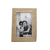 Sifcon Textured Gold 7x5 Photo Frame