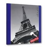 Iconic City Paris Traditional Blue Photo Album - 30 Sides