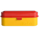 Kodak Steel Film Case for 5x35mm rolls - Red/Yellow