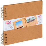 Walther Pimp and Create Scrapbook Photo Album | 30 Pages | Brown