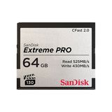 SanDisk CFast 2.0 64GB Extreme Pro Memory Card | Read 525 MB/s | Write 430MB/s | 4K Video