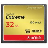 SanDisk Extreme 32GB Compact Flash 120MB/S Memory Card