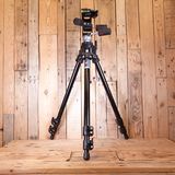 Used Manfrotto 055CB BlackTripod Legs with 029 Head & Bag