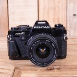 Used Pentax Super A 35mm Film SLR Body with Sigma MF PK-A 24mm f2.8 Lens