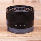 Used Sony FE 35mm f2.8 ZA Carl Zeiss Sonnar T* Lens