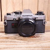 Used Olympus OM-10 Silver 35mm Film Camera Body
