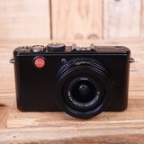 Used Leica D-LUX 4 Digital Compact Camera 18356 with Brown Leather Case 18689