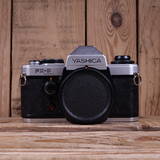 Used Yashica FX-D 35mm SLR Silver Camera Body