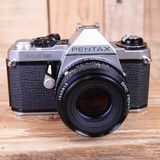 Used Pentax ME Super 35mm Analog Film SLR Camera with 50mm f1.7 A lens