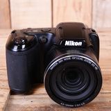 Used Nikon Coolpix L330 Black Bridge Camera
