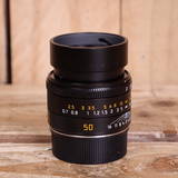 Used Leica M 50mm F2 Apo-Summicron Asph Black Lens 11141 6 Bit Coded