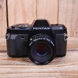 Used Pentax P30N 35mm Analog Film SLR Camera with 50mm F2 A Lens