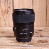 Used Sigma AF 35mm F1.4 DG Art Canon Fit Lens