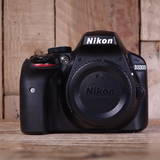 Used Nikon D3300 Black DSLR Camera Body
