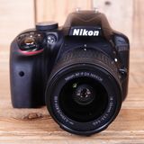 Used Nikon D3300 DSLR Camera with 18-55mm F3.5-5.6 AF-P Lens