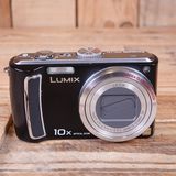 Used Panasonic Lumix TZ5 Black Digital Compact Camera