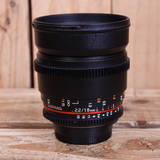 Used Samyang 16mm T2.2 ED AS UMC CS II Lens - Nikon