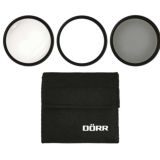 Dorr Digiline Filter Kit | Includes UV Filter, Circular Polarizer Filter & Close Up Filter