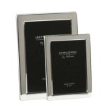 Silver Plated Flat Edge Photo Frame