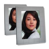 Laura Silver Square Photo Frame