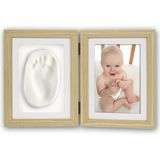 Baby Hand or Foot Impression Kit with Photo Frame 6x4 | Beech