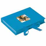 Walther Fun Blue 7x5 Photo Gift Box Overall Size 8x6
