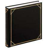 Walther Standard Traditional Black Photo Album - 100 Sides