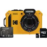 Kodak WPZ2 Waterproof Camera with Spare Battery & 16GB Card - Yellow